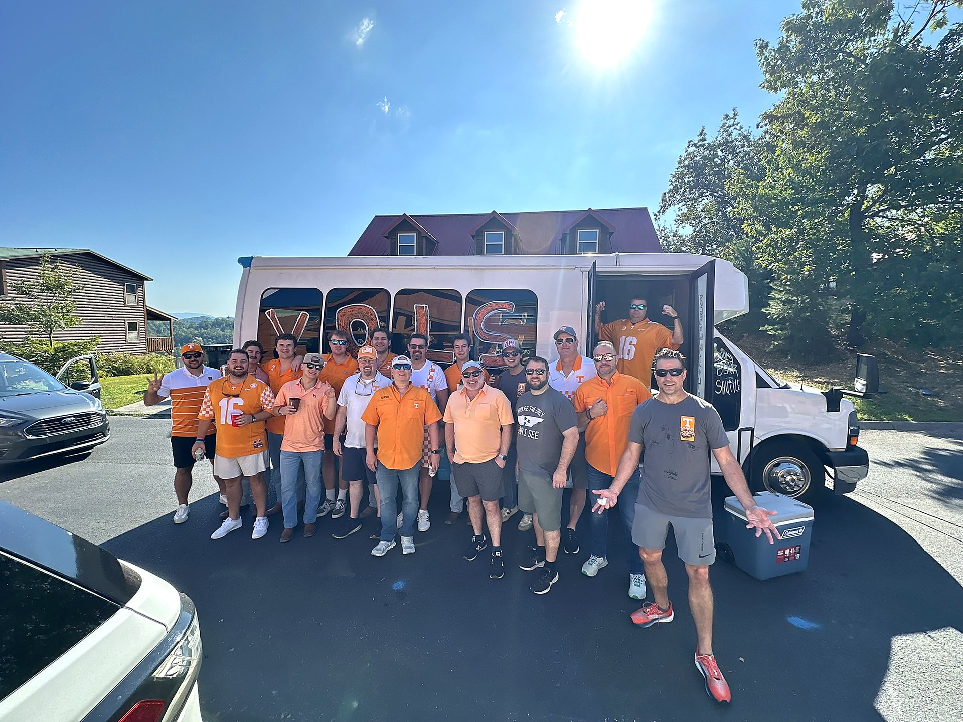 UT football game day transportation to Knoxville
